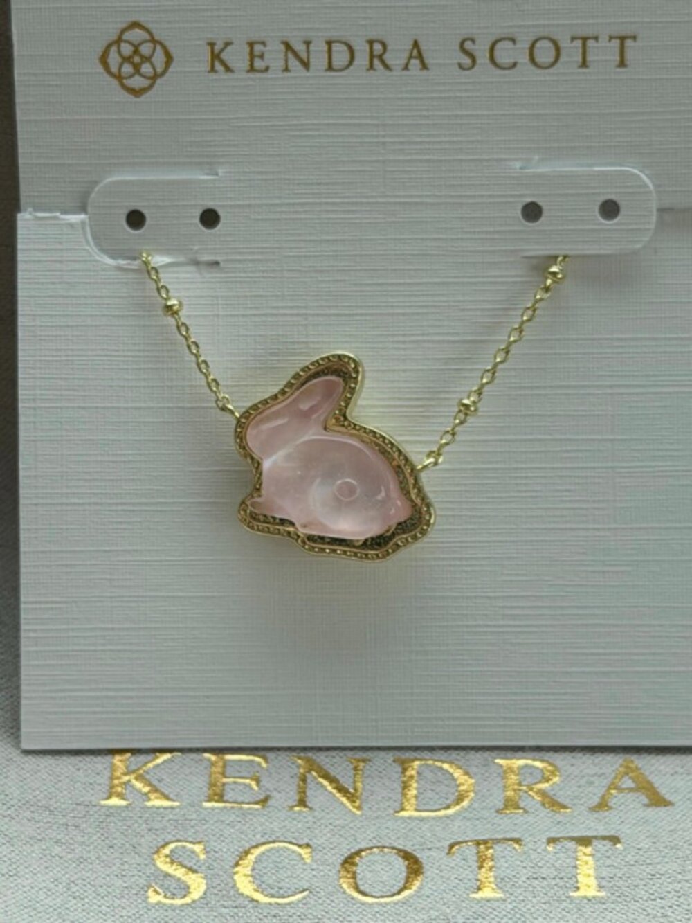Kendra Scott Pink Pendant Necklace